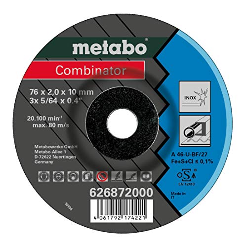 3 Combinator 76x2,5x10 mm Inox von metabo