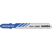 3 Stichsägeblätter basic metal 51/ 1,2 mm, hss (623965000) - Metabo von Metabo