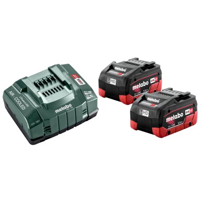 Akku Basissatz 2 x LIHD 5,5 Ah von Metabo