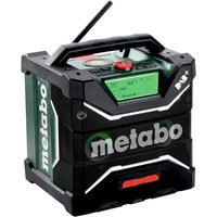 Akku-Baustellenradio rc 12-18 32W bt dab+ mit Akku-Ladefunktion ohne Akku - Metabo von Metabo