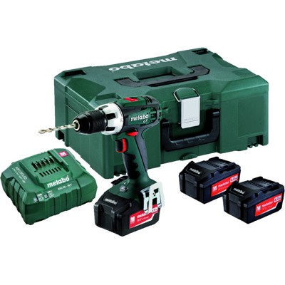 Akku-Bohrschrauber BS 18 LT 3x18V/4Ah Li-Ion von Metabo