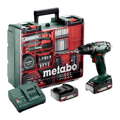 Akku-Bohrschrauber BS 18 Set 74 tlg. von Metabo