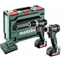 Akku Combo Set 2.7.3 12 v bl, PowerMaxx bs 12 bl + PowerMaxx ssd 12 bl x 145 - Metabo von Metabo