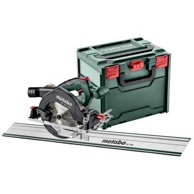 Akku-Handkreissäge KS 18 LTX 57 FS Set (691065000), mit Führungsschiene FS 160, metaBOX 340 von Metabo