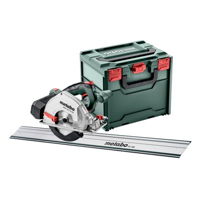 Akku-Metall-Handkreissäge MKS 18 LTX 58 FS Set (691114000), mit Führungsschiene FS 160 , metaBOX 340, 18V x + von Metabo