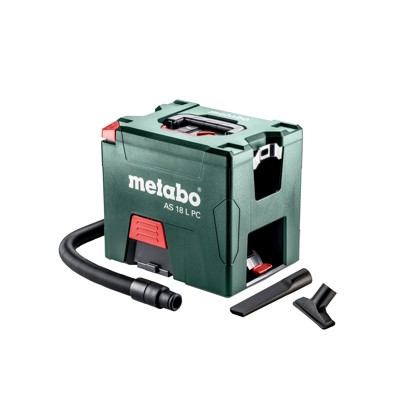 Akku-Sauger AS 18 L PC (602021850), mit manueller Filterreinigung, Karton von Metabo