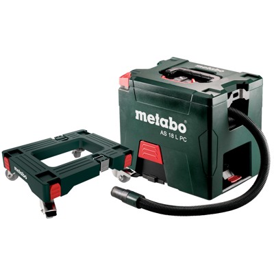 Akku-Sauger AS 18 L PC Set (691060000), mit Rollbrett, Karton, 18V x LiHD + ― von Metabo