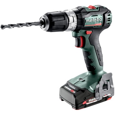 Akku-Schlagbohrschrauber SB 18 L BL (602331500), metaBOX 145, 18V 2x2Ah Li-Power + SC 30 von Metabo