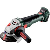 Akku-Winkelschleifer wb 18 ltx bl 15-125 Quick, mit Bremse, Schnellspannmutter, drehbarem Akkupack x 165 l - Metabo von Metabo