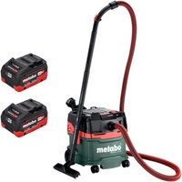 As 36 18 l 20 pc Akku Nass Trocken Sauger 36 v ( 2x 18 v ) 20 l + 2x LiHD Akku 8,0 Ah - ohne Ladegerät - Metabo von Metabo