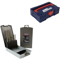 Echter Werkzeugfan SDS-plus Bohrersatz Pro 4 Premium 7-tlg. & MINI-Systainer® T-Loc I blau / rot von Metabo