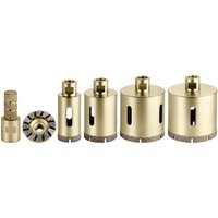 Metabo - Fliesen-Diamantbohrkronen-Set 'Dry', 6-teilig, m 14 (628320000) von Metabo