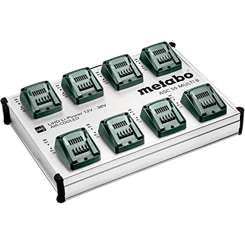 Ladestation ASC 55 Multi 8, 12-36 V, EU von metabo