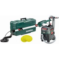 Metabo - Handschleifmaschine lsv 5-225 Comfort Koffer + Staubsauger asr 35 l acp + 25 Schleifmittel - 690886000 von Metabo