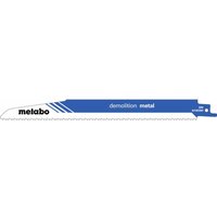 METABO 5 Säbelsägeblätter demolition metal 225 x 1,6 mm, BiM, 2,5+3,2 mm/ 8+10 TPI (631993000) von Metabo