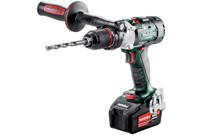 METABO Akku-3-Gang-Schlagbohrschrauber SB 18 LTX-3 BL I (602356650); metaBOX 145 L; 18V 2x5.2Ah Li-Ion + ASC 55 von Metabo