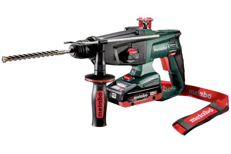 METABO Akku-Kombihammer KHA 18 LTX (600210800); metaBOX 165 L; 18V 2x4Ah LiHD + ASC 55 von Metabo