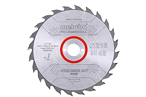 PrecisionCutProf 216x30, 48 WZ 5°neg von metabo