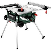 Tischkreissäge ts 254, 2000W 254mm mit Untergestell und Trolleyfunktion - Metabo von Metabo