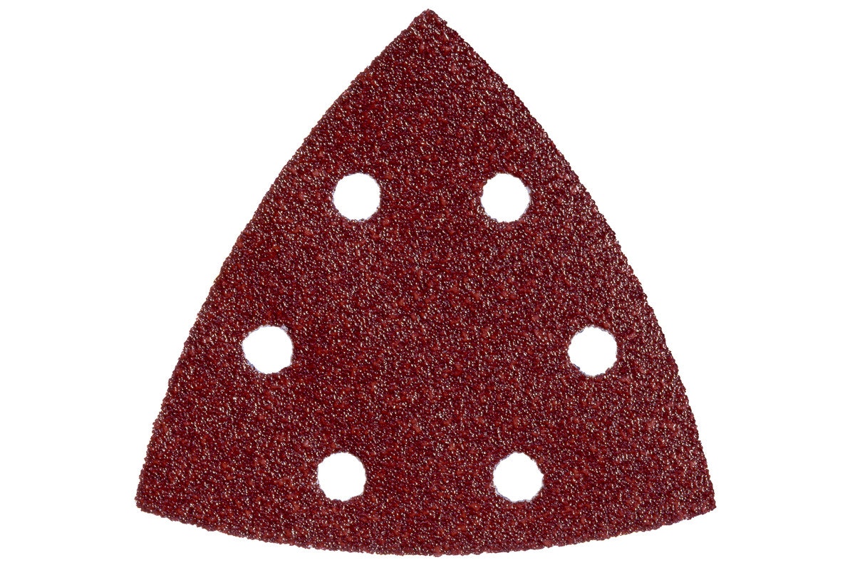 Metabo 5 Haftschleifblätter 93x93 mm ,P 60Serie "professional"für Holz und Metallfür DreieckschleiferHolz+Metallfür Dreieckschleifer von Metabo