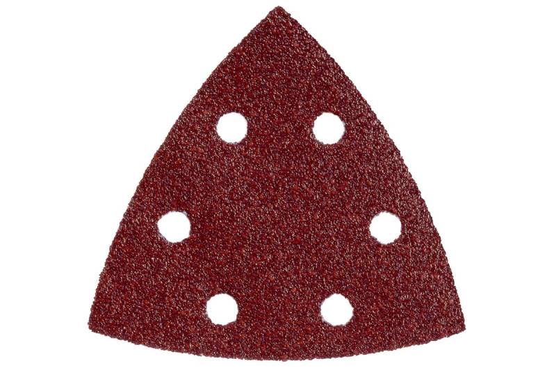 Metabo 5 Haftschleifblätter 93x93 mm ,P 60Serie "professional"für Holz und Metallfür DreieckschleiferHolz+Metallfür Dreieckschleifer von Metabo
