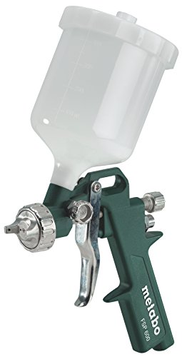 Metabo Druckluft-Farbspritzpistole FSP 600 (601575000) Karton, Arbeitsdruck: 4.5 bar, Luftbedarf: 240 l/min, Gewicht: 0.6 kg von metabo