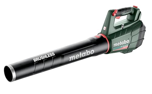 Metabo Akku-Laubbläser LB 18 LTX BL (601607850) 18V, 150 km/h Luftgeschwindigkeit (Tragegurt, gummierter Griff, brushless Motor, ohne Akku/Ladegerät) von metabo