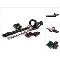 Ahs 18-55 v Akku Heckenschere 18V 53cm + 2x Akku 4,0Ah + Ladegerät - Metabo von Metabo