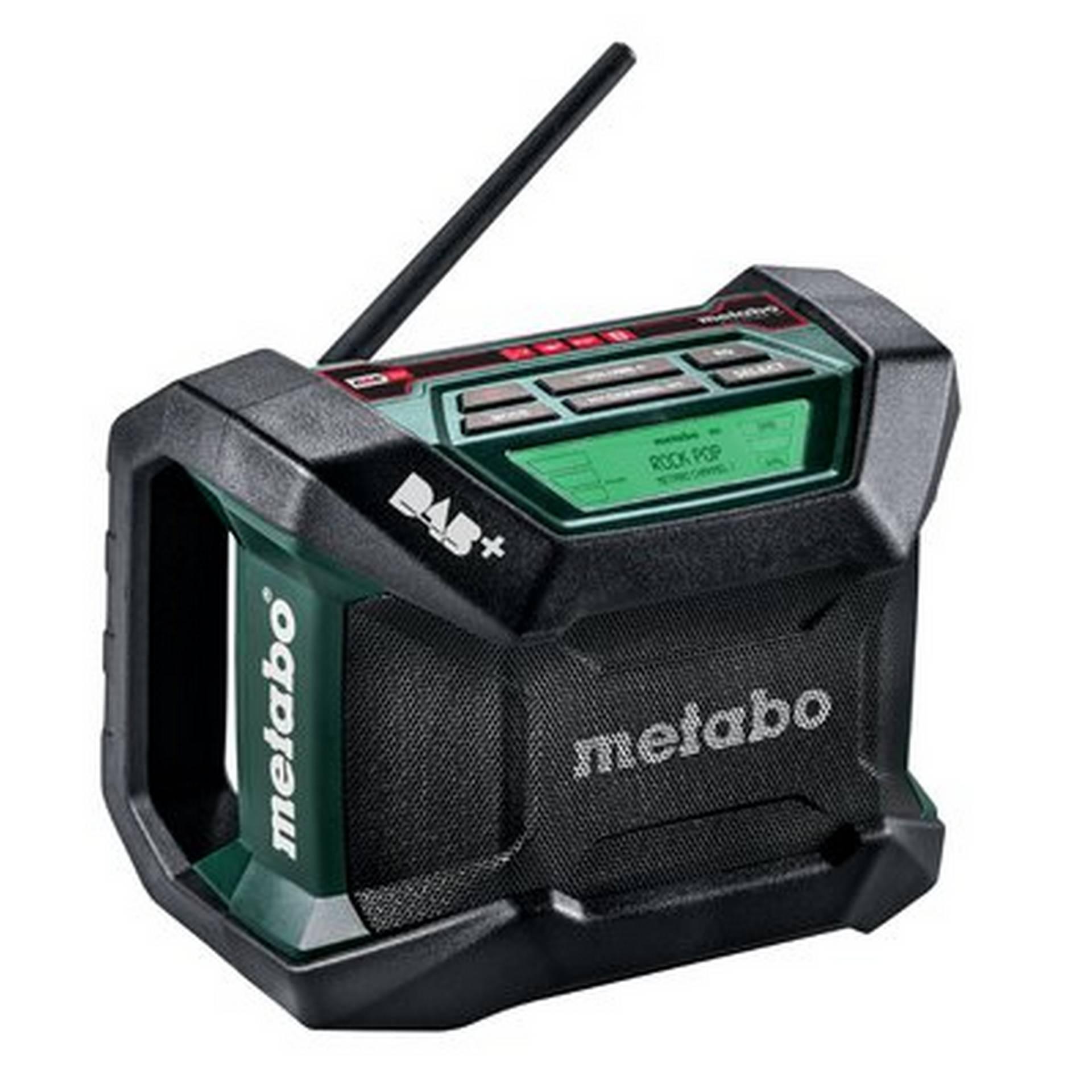 Metabo Akku-Baustellenradio 'R 12-18' DAB+ BT mit Bluetooth, ohne Akku Metabo Akku-Baustellenradio 'R 12-18' DAB+ BT mit Bluetooth, ohne Akku von Metabo