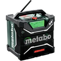 Metabo Akku-Baustellenradio RC 12-18 32W BT DAB+ (600779850) mit Akku-Ladefunktion, Karton von Metabo