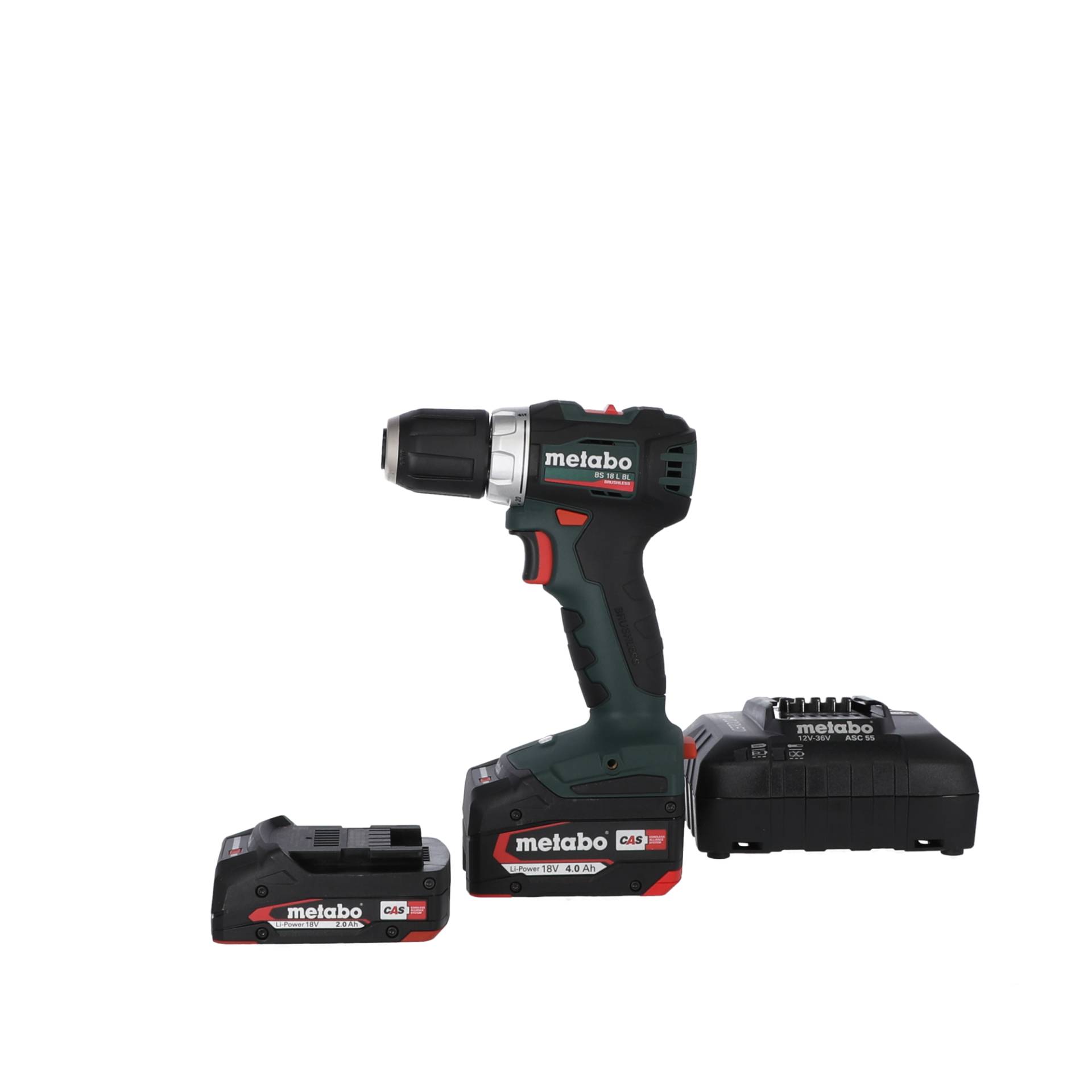 Metabo Akku-Bohrschrauber 'BS 18 L BL' 18 V mit 2 Akkus und Ladegerät Metabo Akku-Bohrschrauber 'BS 18 L BL' 18 V mit 2 Akkus und Ladegerät von Metabo