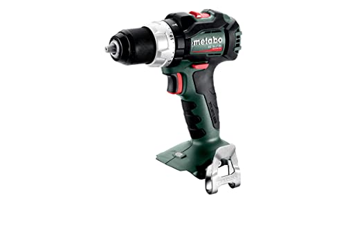 metabo Akku-Bohrschrauber BS 18 LT BL - 18V, 2.100 /min Drehzahl, 75 Nm Drehmoment - Bürstenlos, kompakt & leicht, Profi-Bohrmaschine für Holz und Metall - Inkl. Schnellspannbohrfutter und Gürtelhaken von metabo
