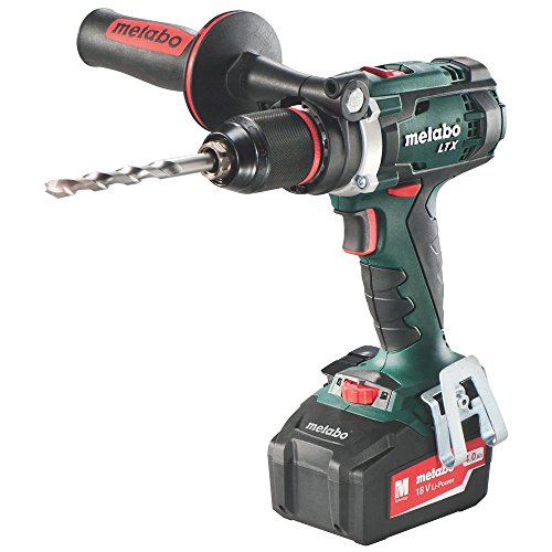 Metabo Akku-Bohrschrauber BS 18 LTX Impuls (602191500) 18V 2x Li-Ion; Ladegerät ASC 55; metaBOX 145 L, Art des Akkupacks: Li-Ion , Akkuspannung: 18 V, Akkukapazität: 2 x 4 Ah von metabo