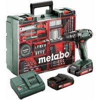 Metabo Akku-Schlagbohrschrauber SB 18 Set mit 2x 2,0 Ah Akkus und Lader im Koffer von Metabo