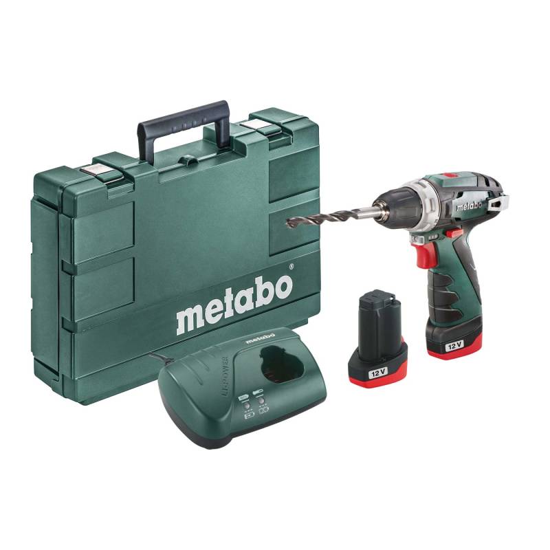 Metabo Akku-Bohrschrauber PowerMaxx BS Basic inkl. 2 Akkus und Ladegerät von Metabo