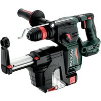 Metabo Akku-Kombihammer KH 18 LTX BL 24 Q Set ISA mit integrierter Staubabsaugung und Metabo-Quick-Wechselfutter ; metaBOX 185 XL von Metabo