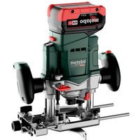 Metabo Akku-Oberfräse OFV 18 LTX BL 12, incl. 2x Akku LiHD 5,5 Ah, Schnellladegerät, Zubehör, metaBOX von Metabo