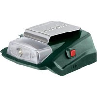 Metabo Akku-Power-Adapter PA 14.4-18 LED-USB mit 12 V-Anschluss und LED-Licht; Karton von Metabo