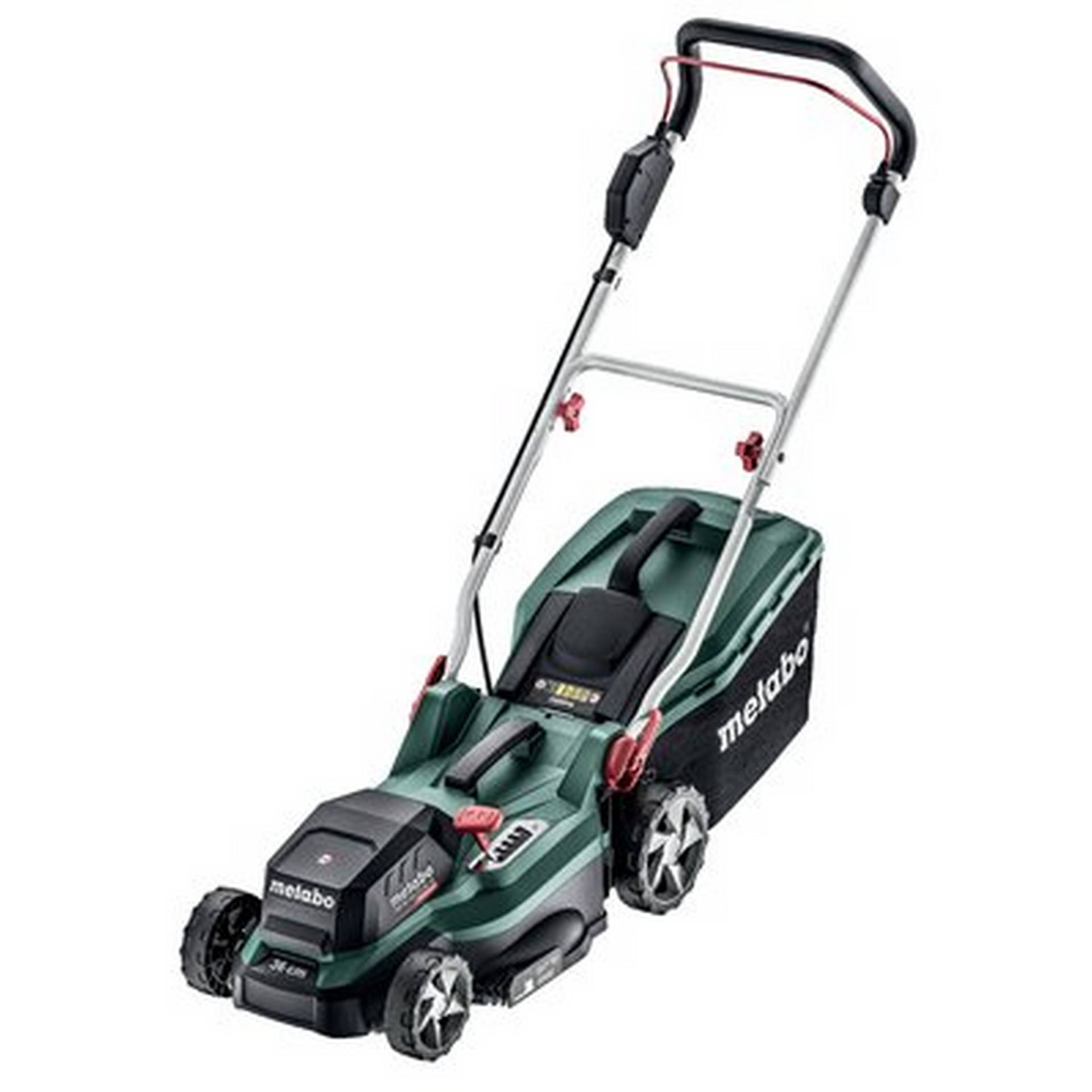 Metabo Akku-Rasenmäher 'RM 36-18 LTX BL 36' mit 2 x 18 V Akkus, bis 350 m² Metabo Akku-Rasenmäher 'RM 36-18 LTX BL 36' mit 2 x 18 V Akkus, bis 350 m² von Metabo