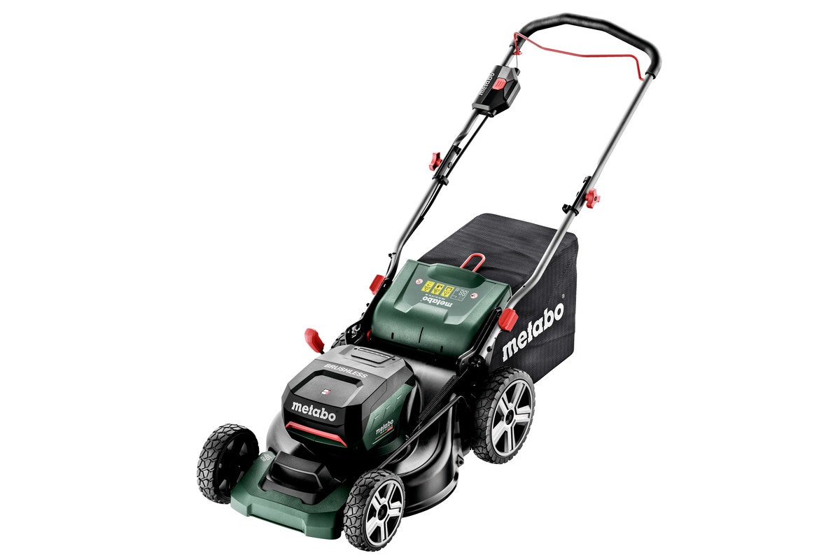 Metabo Akku-Rasenmäher RM 36-18 LTX BL 46 2x 5,2 Ah, Ladegerät ASC 145 Duo von Metabo