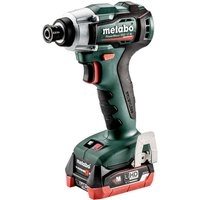 Metabo Akku-Schlagschrauber PowerMaxx SSD 12 BL (601115800), metaBOX 118, 12V 2x4Ah LiH von Metabo