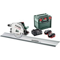 Metabo - Akku-Tauchkreissäge kt 18 ltx 66 bl Set mit Führungsschiene fs 160 x 340 18V 2x8Ah LiHD + asc 145 Metabo - Akku-Tauchkreissäge kt 18 ltx 66 bl Set mit Führungsschiene fs 160 x 340 18V 2x8Ah LiHD + asc 145 von Metabo