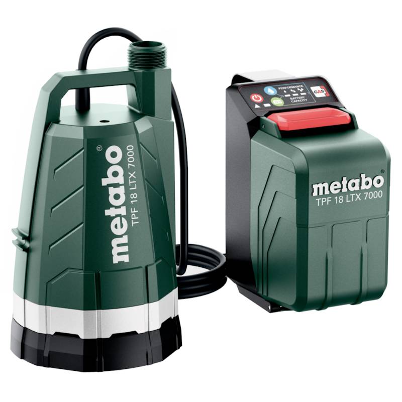 Metabo Akku-Tauchpumpe TPF 18 LTX 7000 601748850 von Metabo