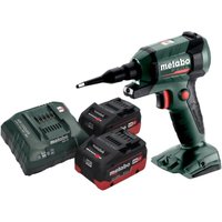 Metabo BP 18 LTX BL Akku Blaspistole 18 V Brushless + 2x LiHD Akku 5,5 Ah + Ladegerät Metabo BP 18 LTX BL Akku Blaspistole 18 V Brushless + 2x LiHD Akku 5,5 Ah + Ladegerät von Metabo