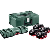 Metabo Basic-Set 4x LiHD 5.5Ah ASC 145 DUO + metaBOX 145 Metabo Basic-Set 4x LiHD 5.5Ah ASC 145 DUO + metaBOX 145 von Metabo