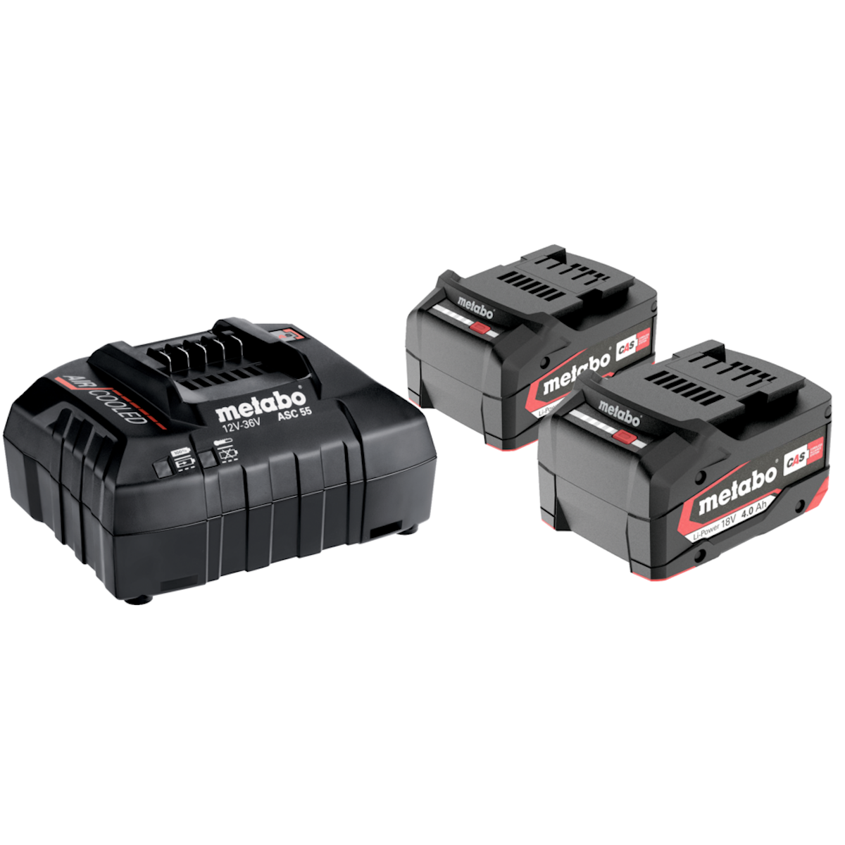 Metabo Basis-Set 2 x 4.0 Ah von Metabo