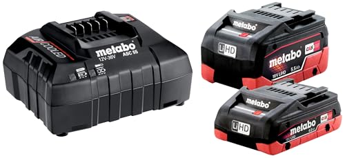 Metabo Basis-Set LiHD 1 x 4.0 Ah + 1 x 5.5 Ah - 685160000 von metabo