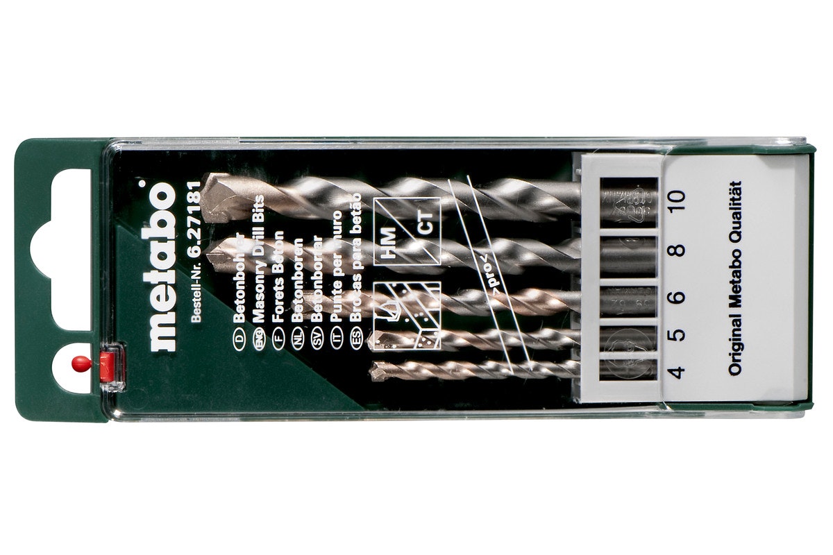 Metabo Beton-Bohrerkassette pro5-teilig von Metabo