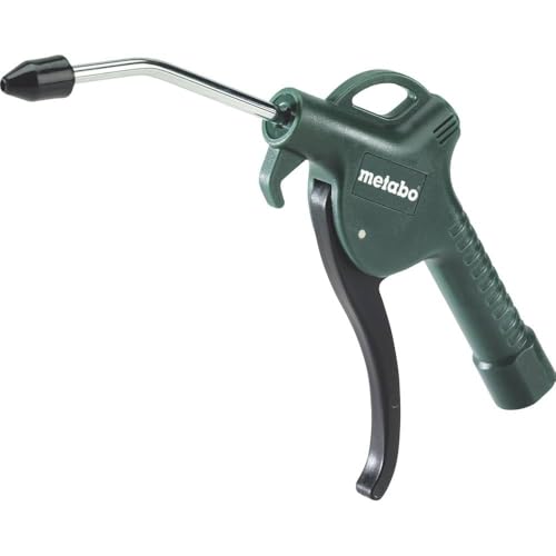 metabo Druckluft-Blaspistole BP 200-3-8 Bar Arbeitsdruck, 130-350 l/min Luftbedarf, 6.3 mm Düse - Ergonomisch, leicht, für Werkstatt & Industrie - Inkl. Stecknippel 1/4" und Düsenspitze metabo Druckluft-Blaspistole BP 200-3-8 Bar Arbeitsdruck, 130-350 l/min Luftbedarf, 6.3 mm Düse - Ergonomisch, leicht, für Werkstatt & Industrie - Inkl. Stecknippel 1/4" und Düsenspitze von metabo