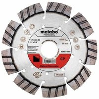 Diamanttrennscheibe 125x22,23mm, cp, Beton professional (628571000) - Metabo von Metabo